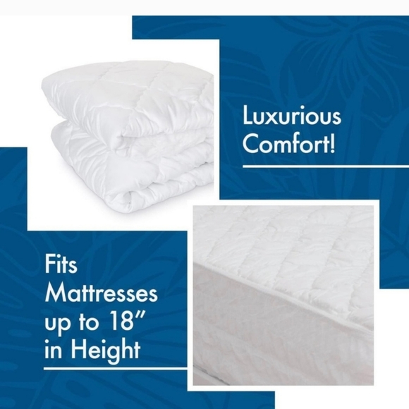 400TcTommy bahama triple protection waterproof mattress pad new - Picture 3 of 6